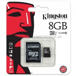 MICRO SD 8GB CLASS10 KINGSTON