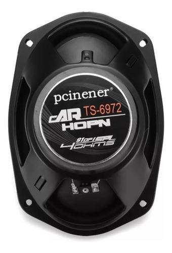 Parlantes Auto Pcinener Ts-6972 800w De Poder Auto Parlante Color Negro