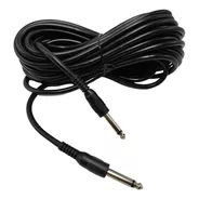 Cable De Guitarra Plug 6,3 Macho Macho 10 Mts Genérico