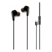 Audífonos Headset Hi-fi Tipo C Con Goma Tm-300517 Negro